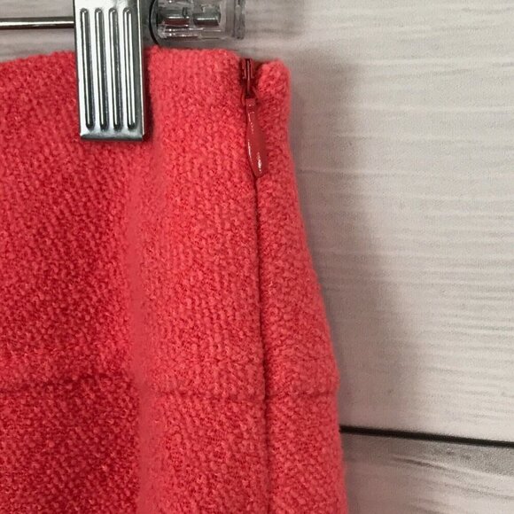 Escada Pink Pencil Skirt EUR Size 38 Wool Blend Lined Career Side Slits - Picture 2 of 7